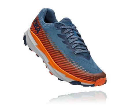 Hoka One One Torrent 2 - Tenis Corrida Trilha Homem Turquesa | PT-Jgblmxx